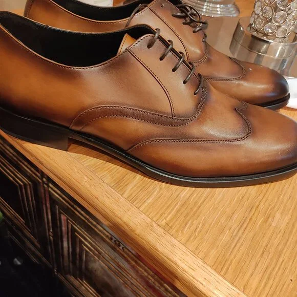 New Brown Dylan Gray Oxfords 13
